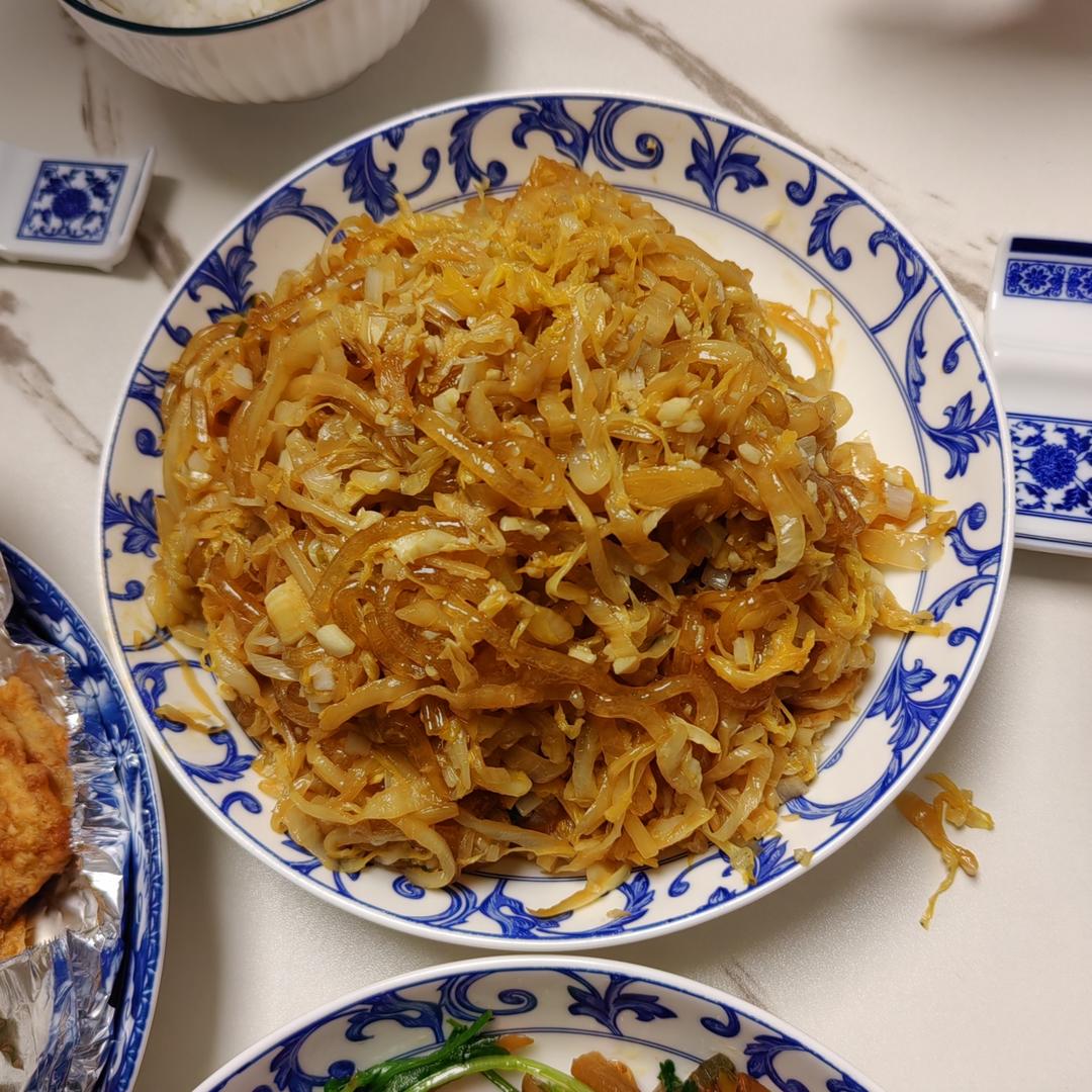 东北酸菜炒粉条（渍菜粉）/附：炖酸菜