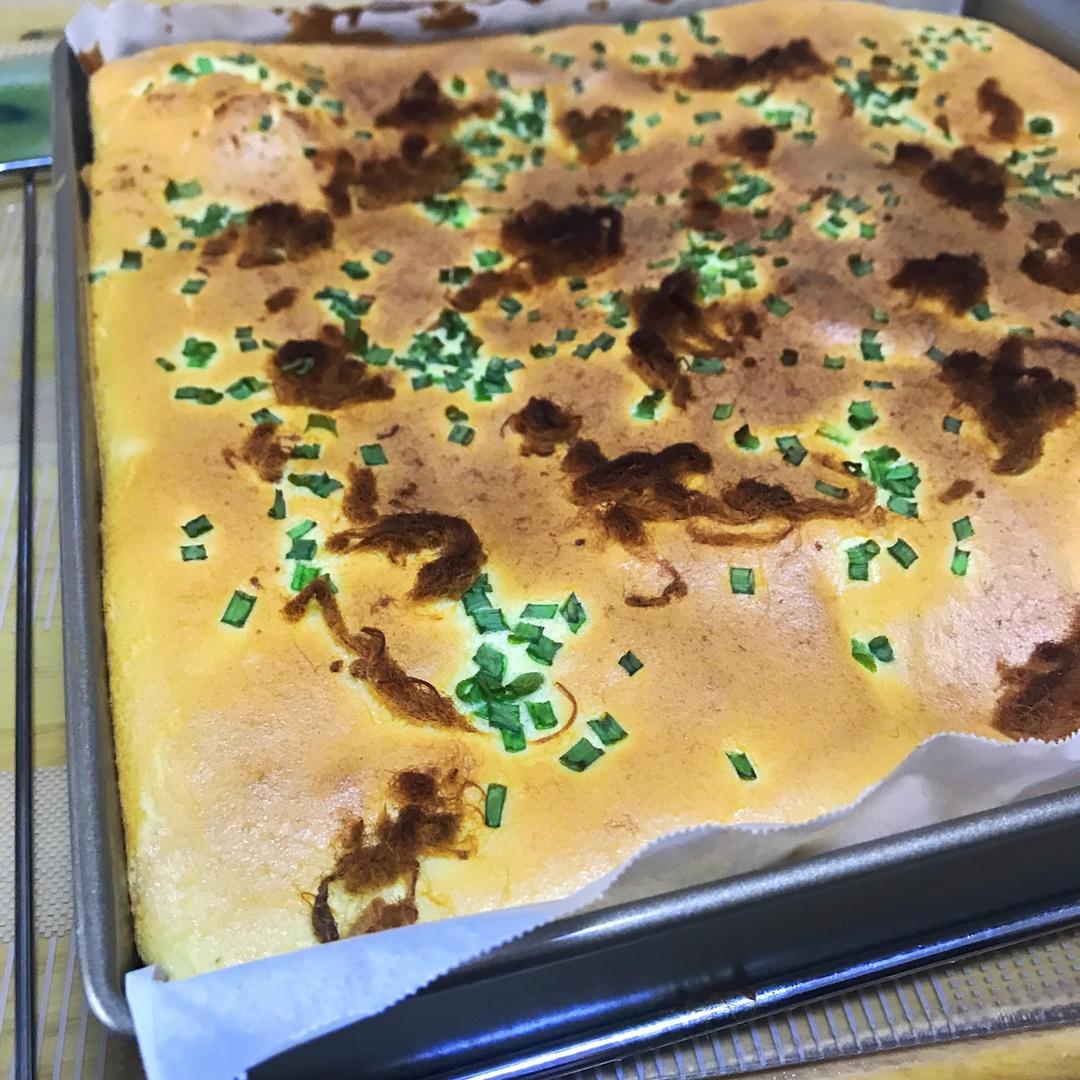 香葱肉松蛋糕卷