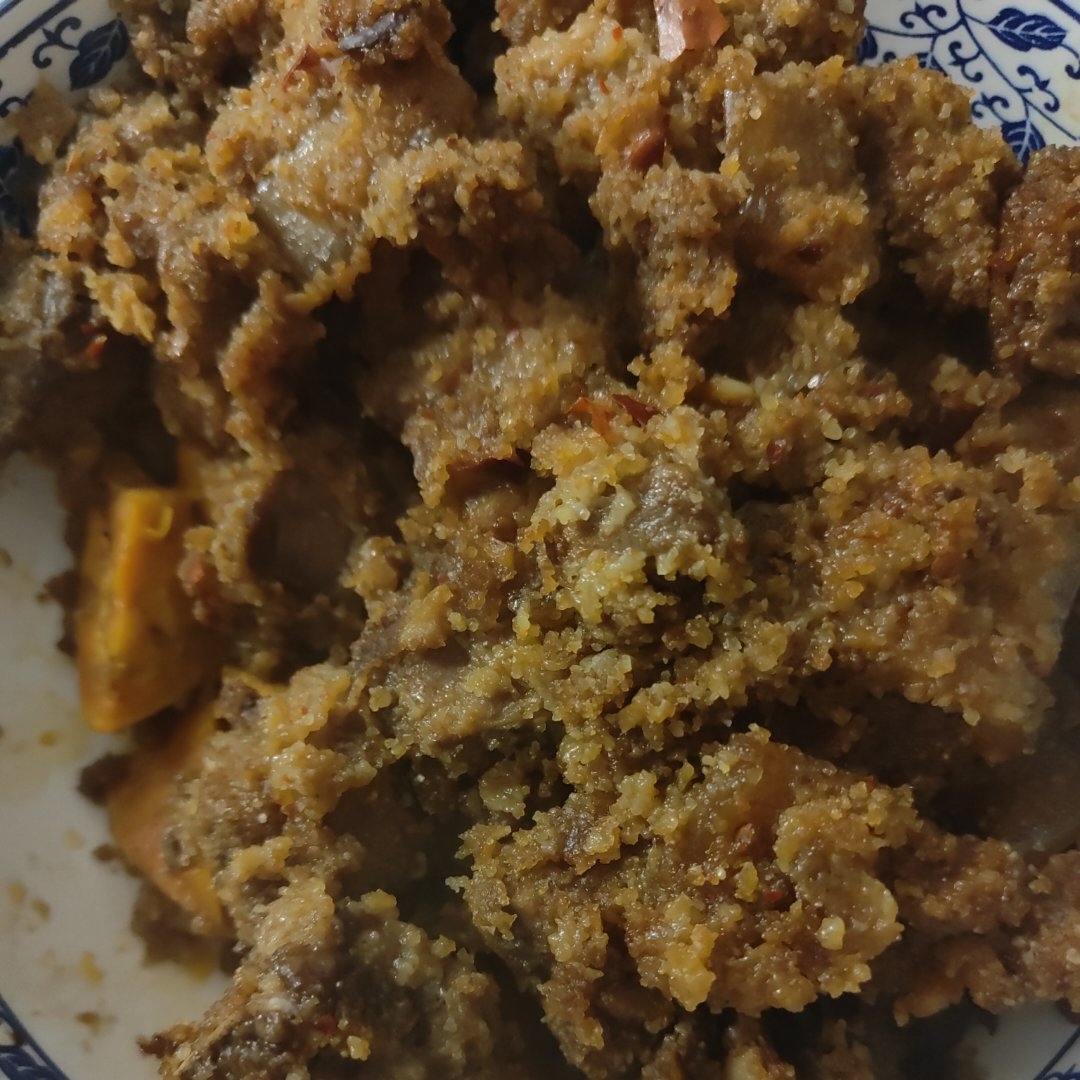 绝绝子！甩饭店几条街的粉蒸肉（粉蒸排骨）