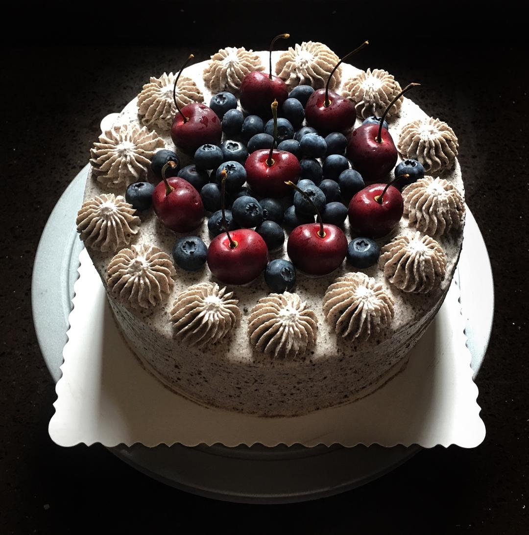 i-wen做的奥利奥咸奶油蛋糕(六寸)