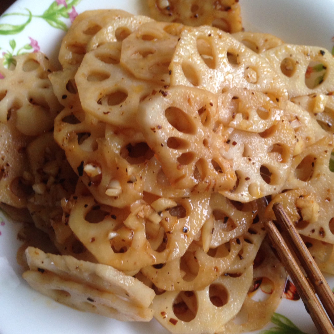 凉拌藕片