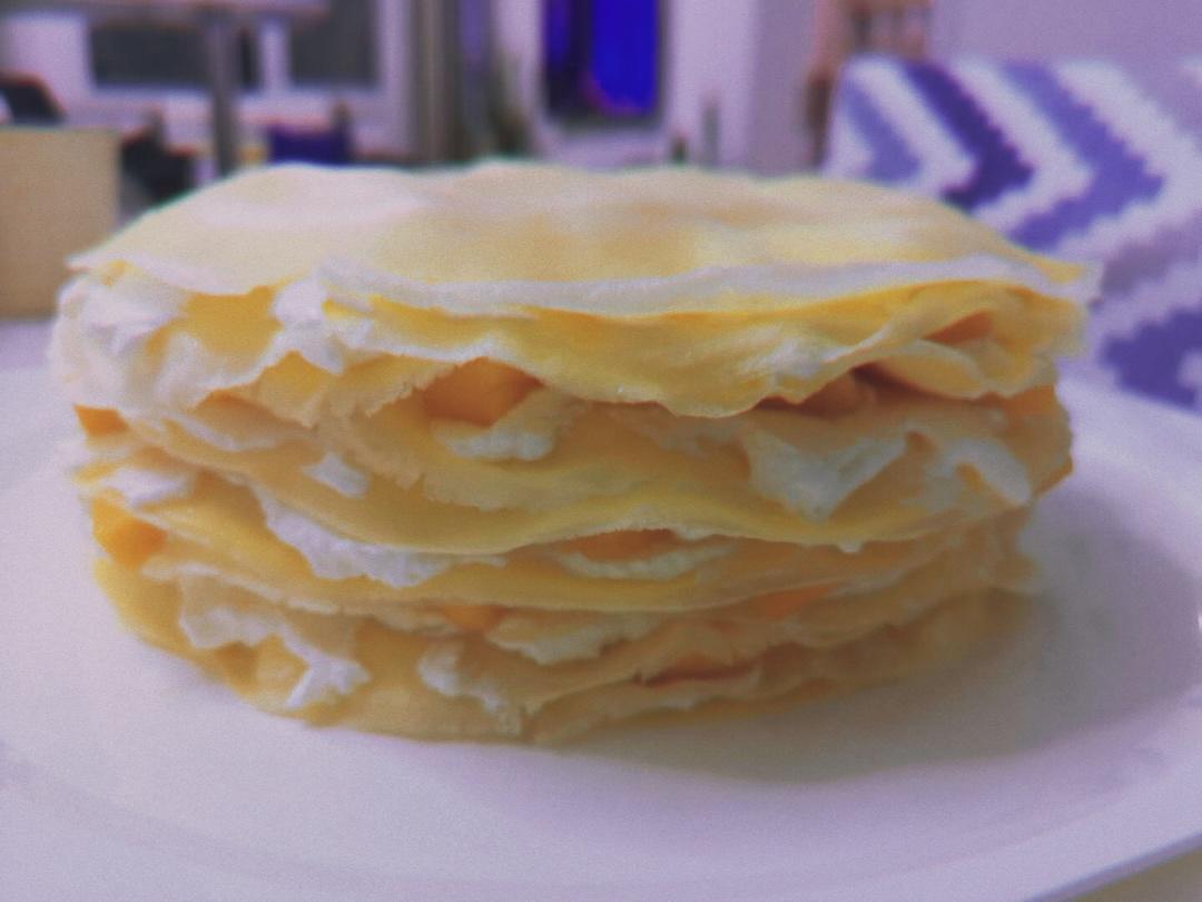榴莲千层（超软糯蛋皮配方٩( ᐛ )و