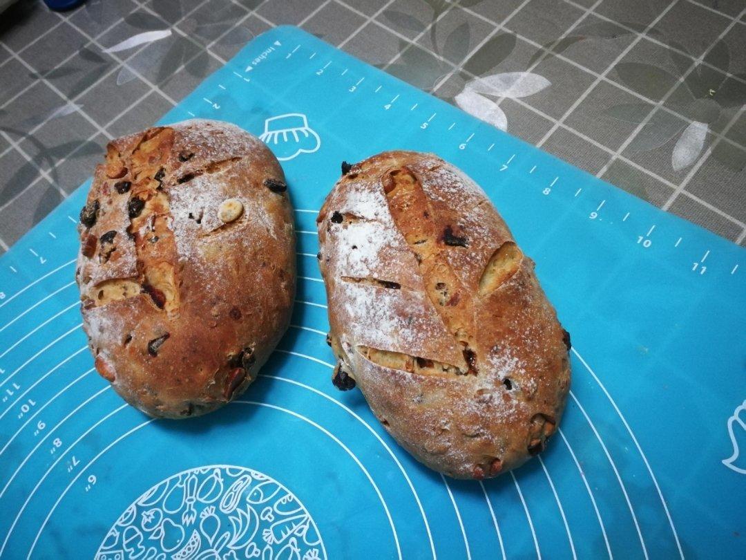 全麦核桃包～软欧包