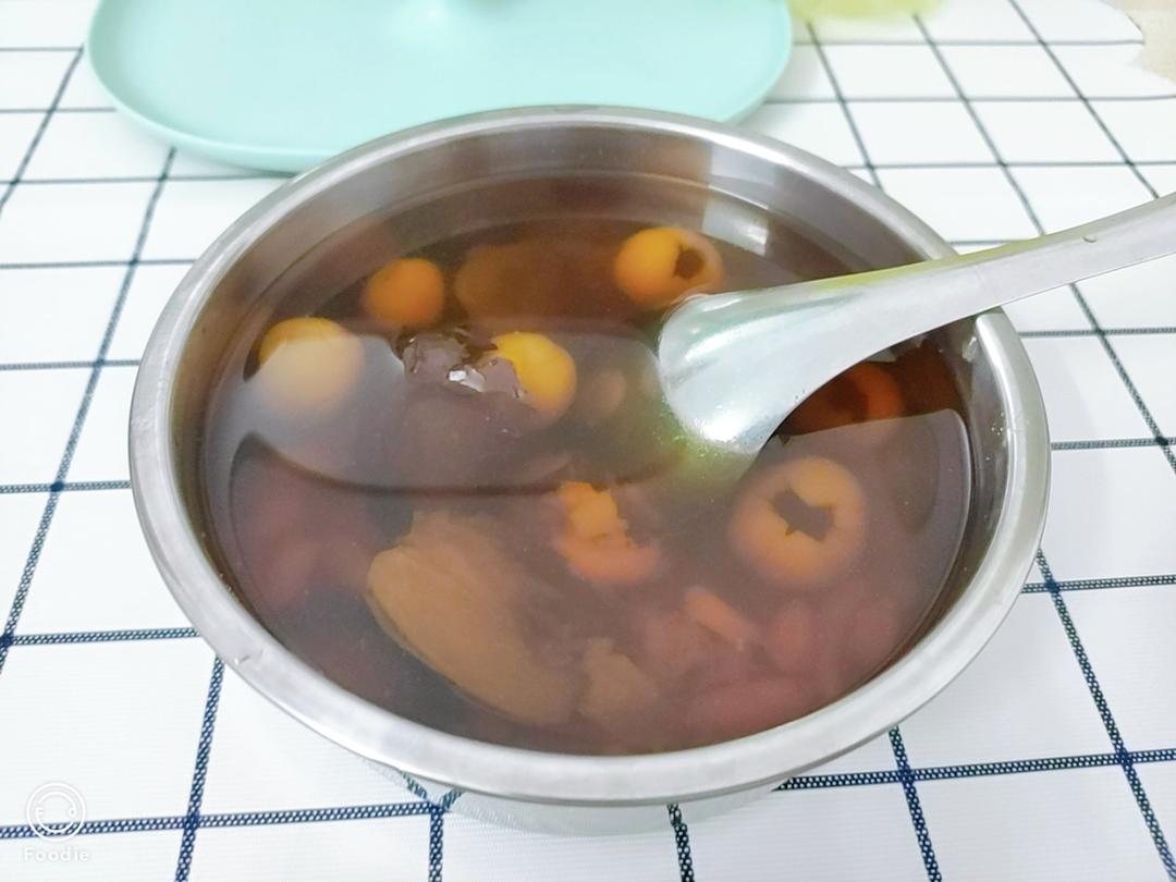 催姨妈神器☞红枣百合桂圆枸杞水