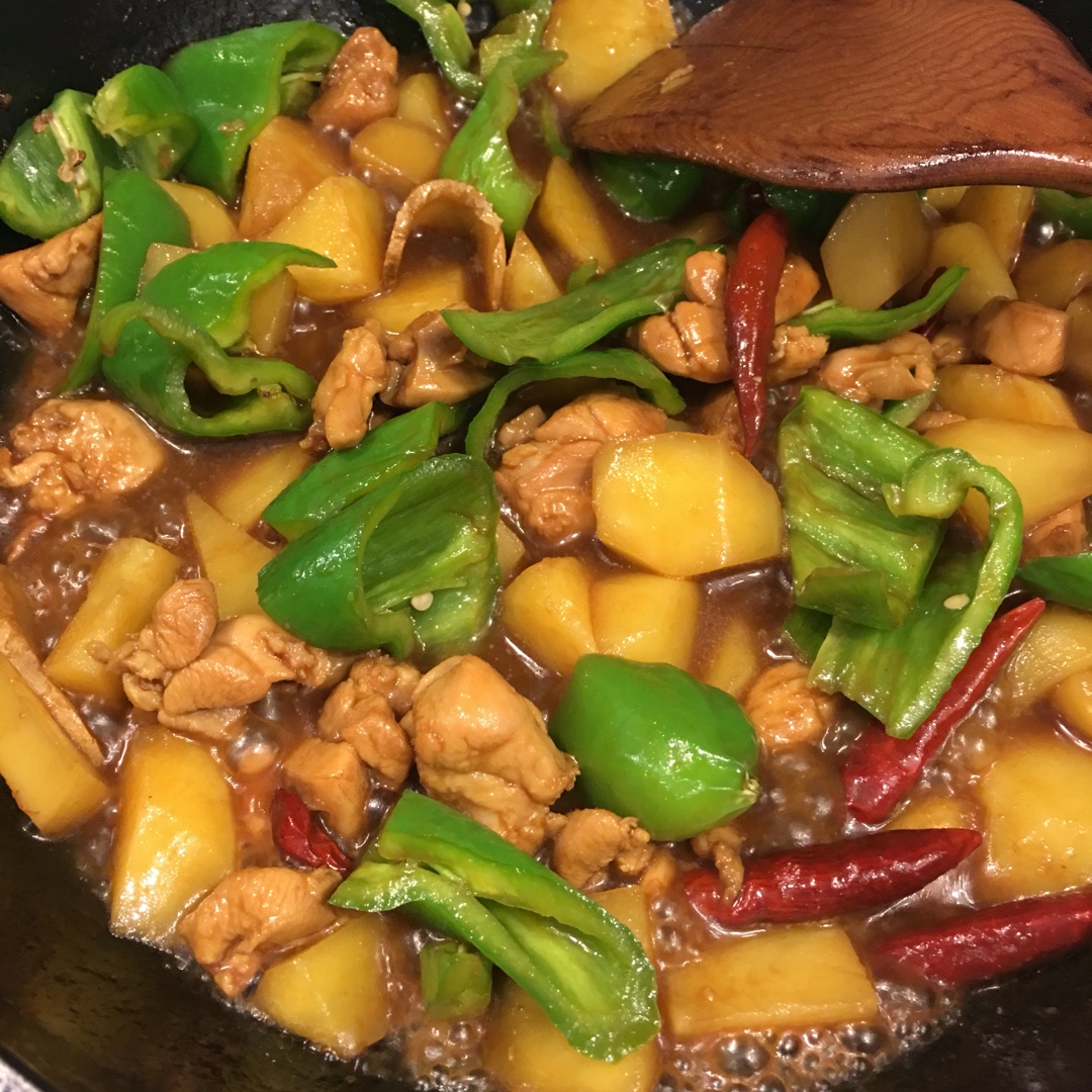 jessie0211做的大盘鸡(配比详细版)