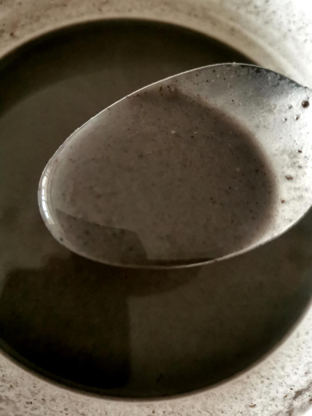 黑芝麻糊的做法