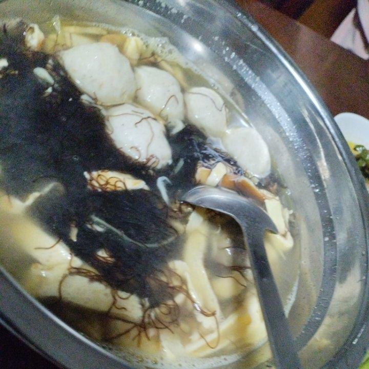 发菜肉丸汤