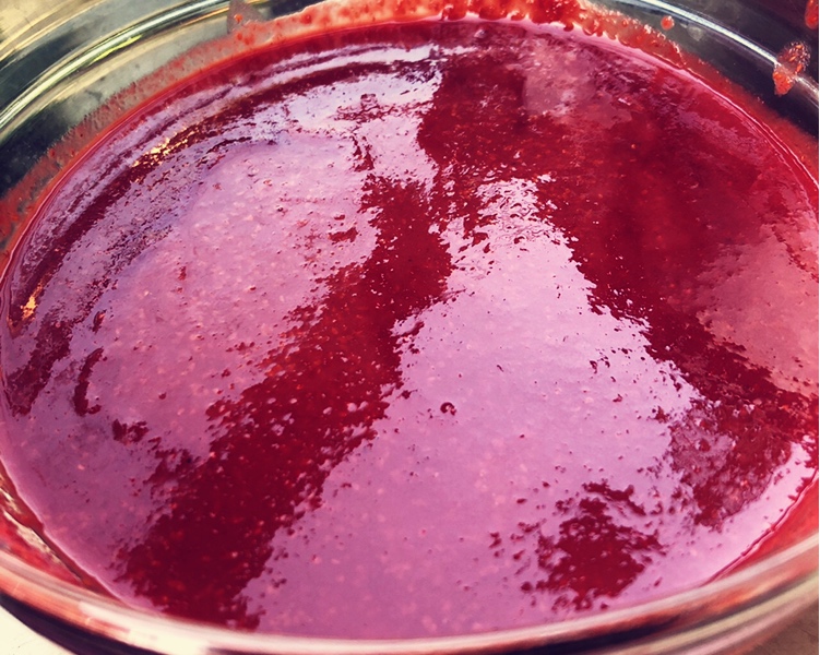 酸酸甜甜树莓酱的做法