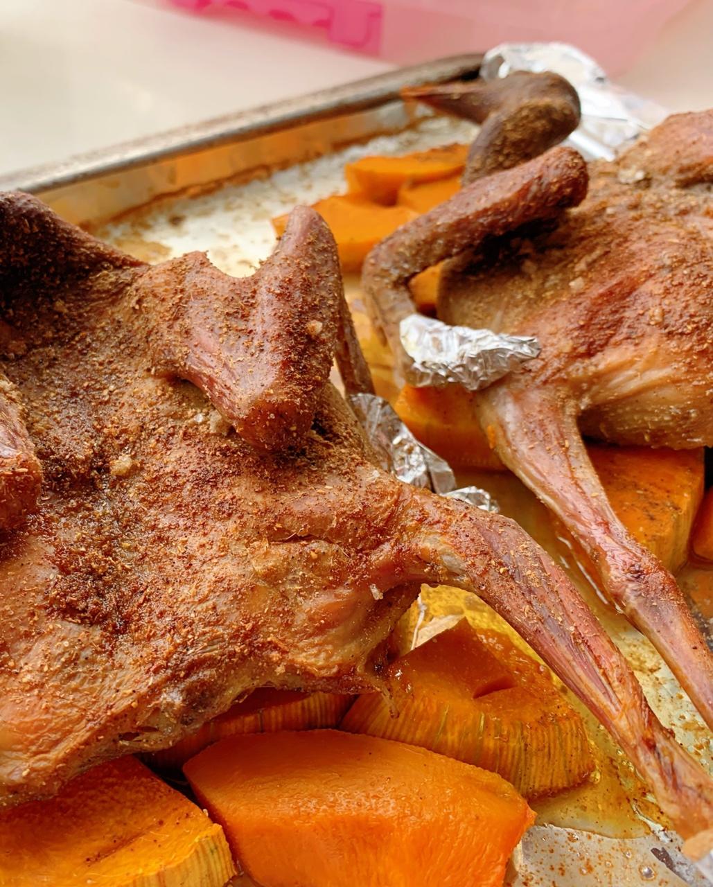 椒盐脆皮烤鸡（北鼎食谱）