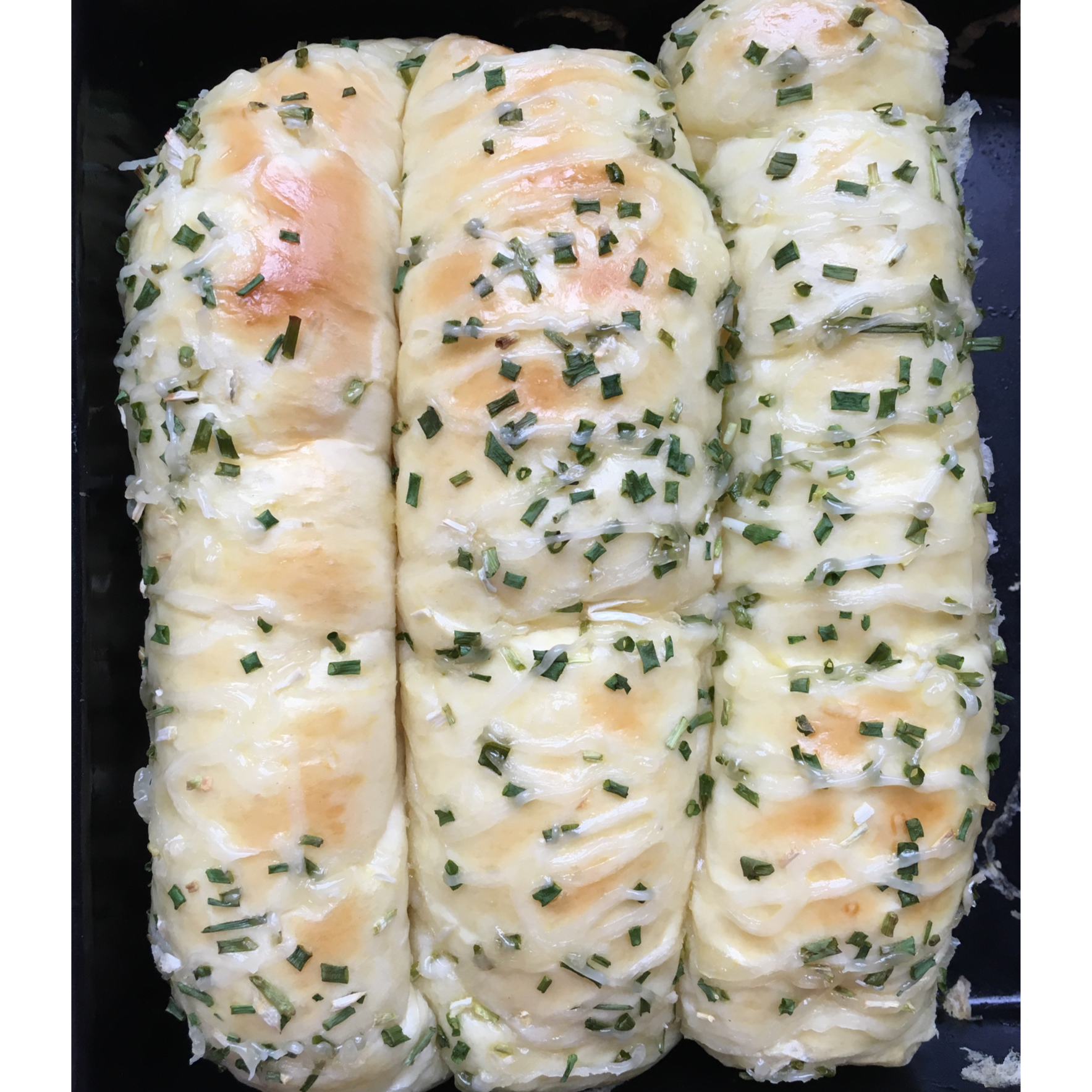 肉松葱香芝士面包