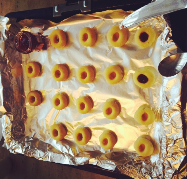 特浓奶香果酱酥饼