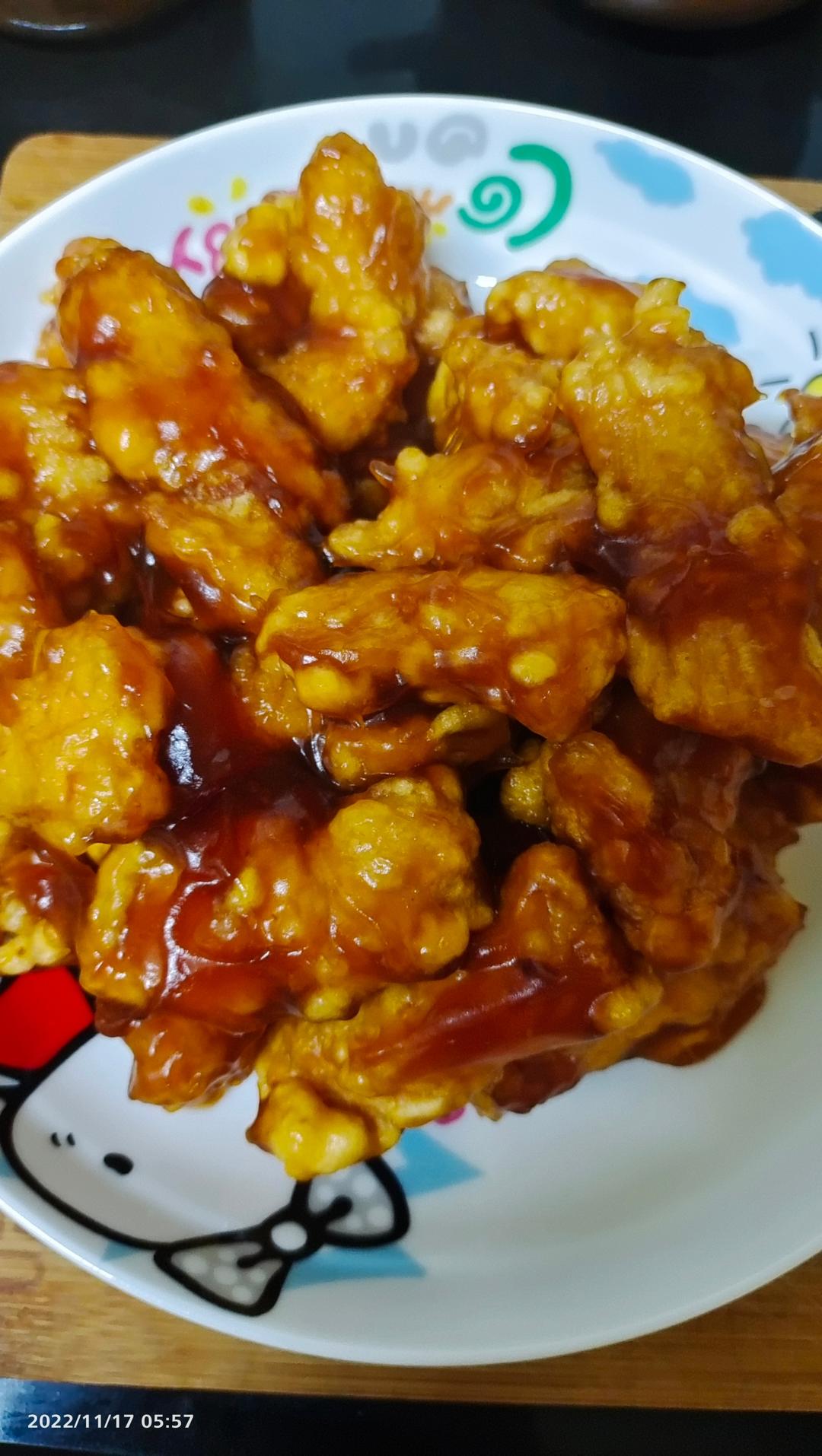 糖醋里脊 超嫩鸡胸肉版