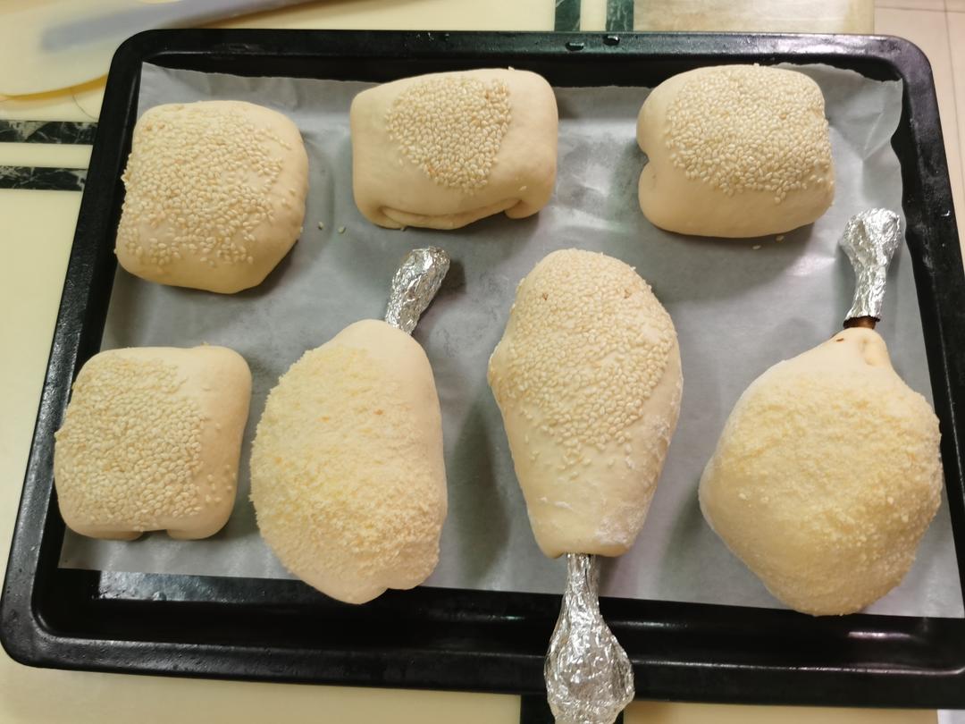 巨好吃的‼️鸡腿面包