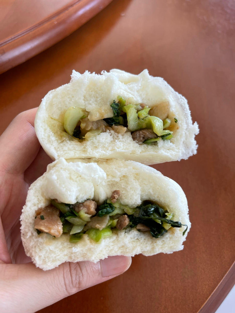 青菜小肉包