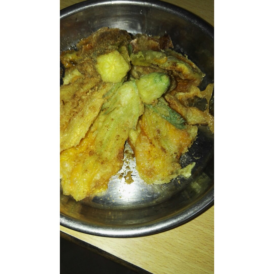 油炸南瓜花