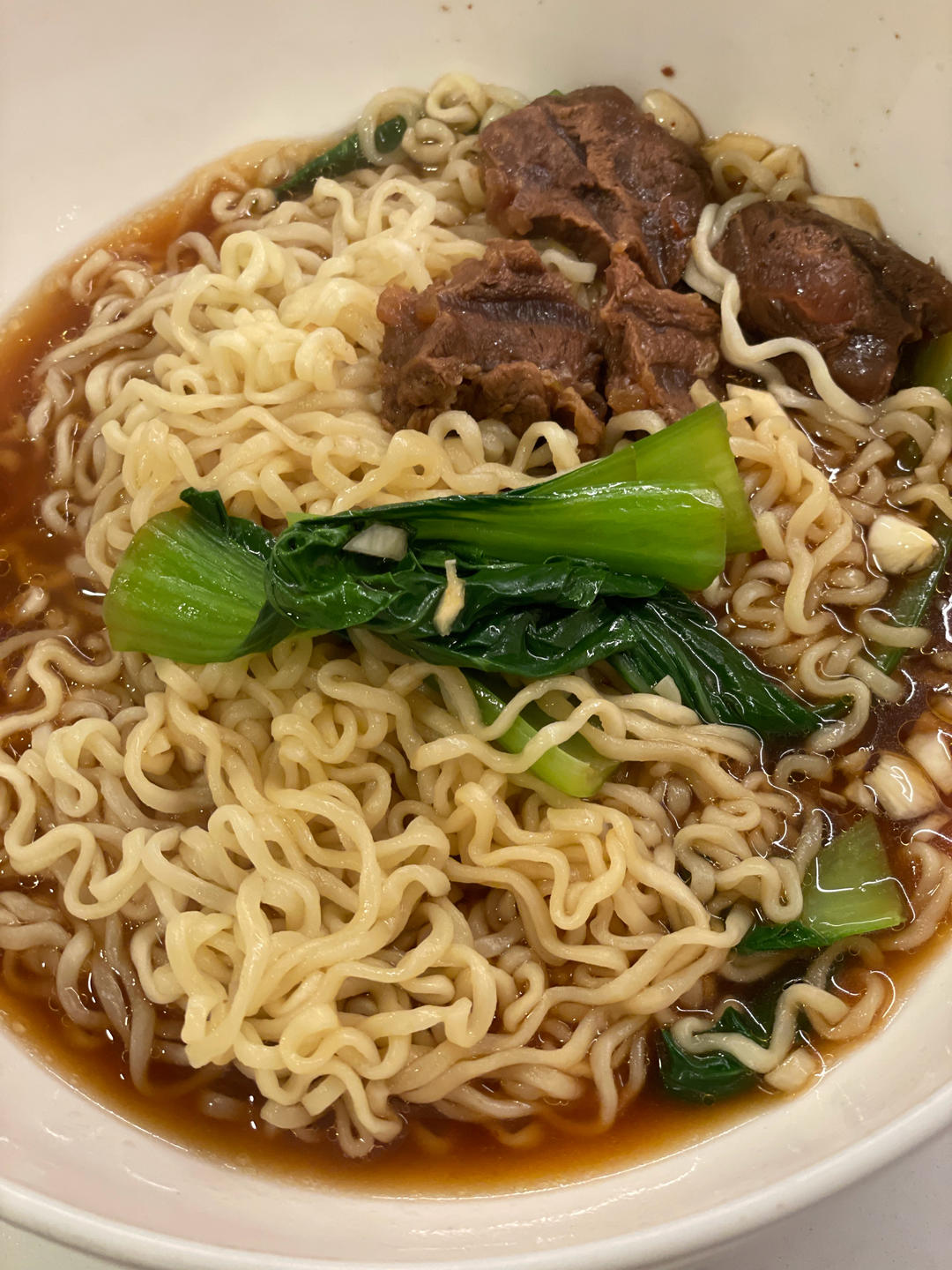 家常红烧牛肉面