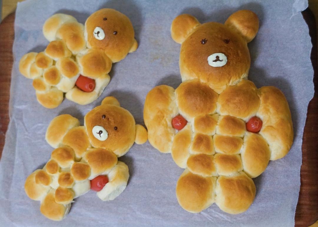 💪🏻🐻肌肉熊面包