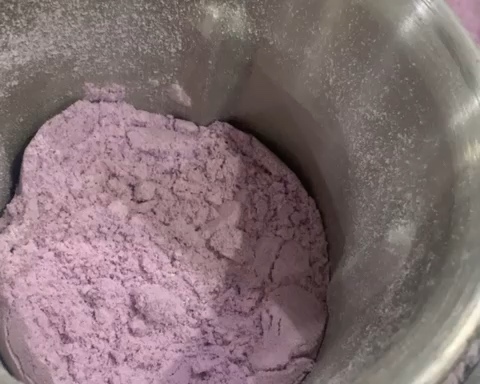 软糯紫薯松糕的做法 步骤2