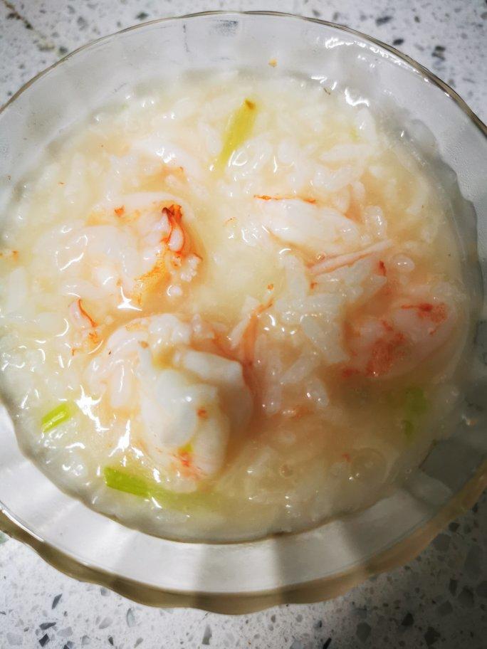 鲜虾砂锅粥