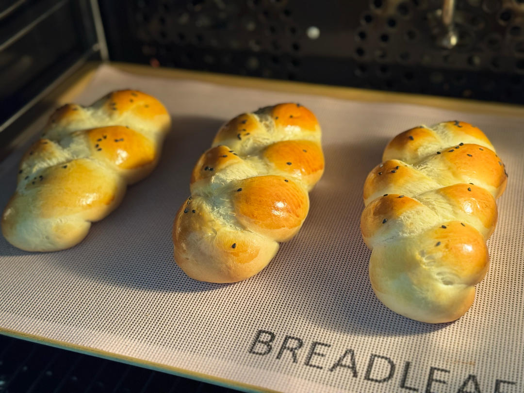 酸奶辫子面包（一次发酵）