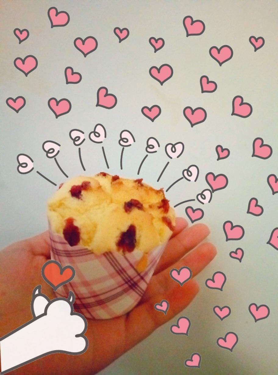 蔓越莓纸杯蛋糕