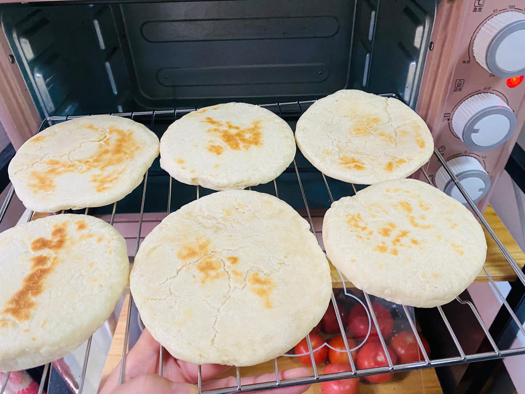 肉夹馍的白吉馍/烤火烧（烤箱版）