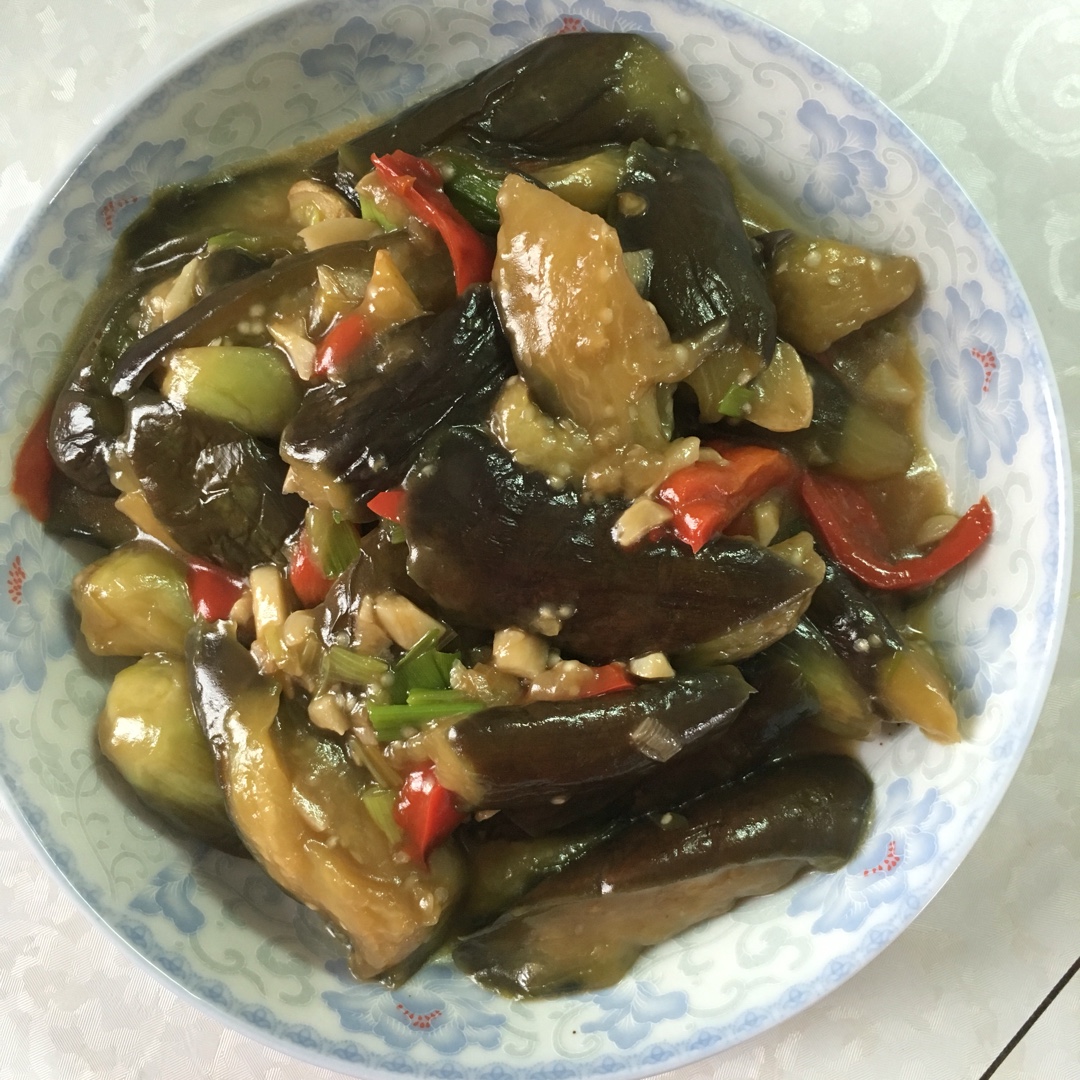 清炒茄子（少油版+视频）