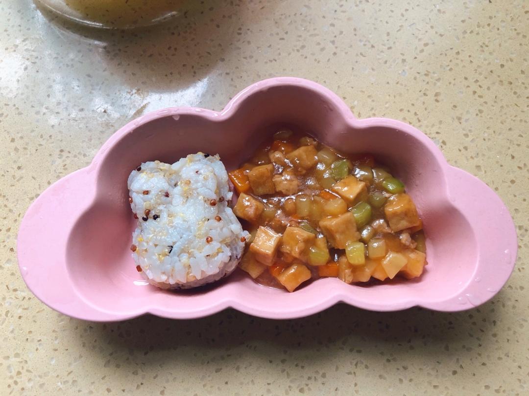 时蔬豆腐饭 宝宝辅食食谱