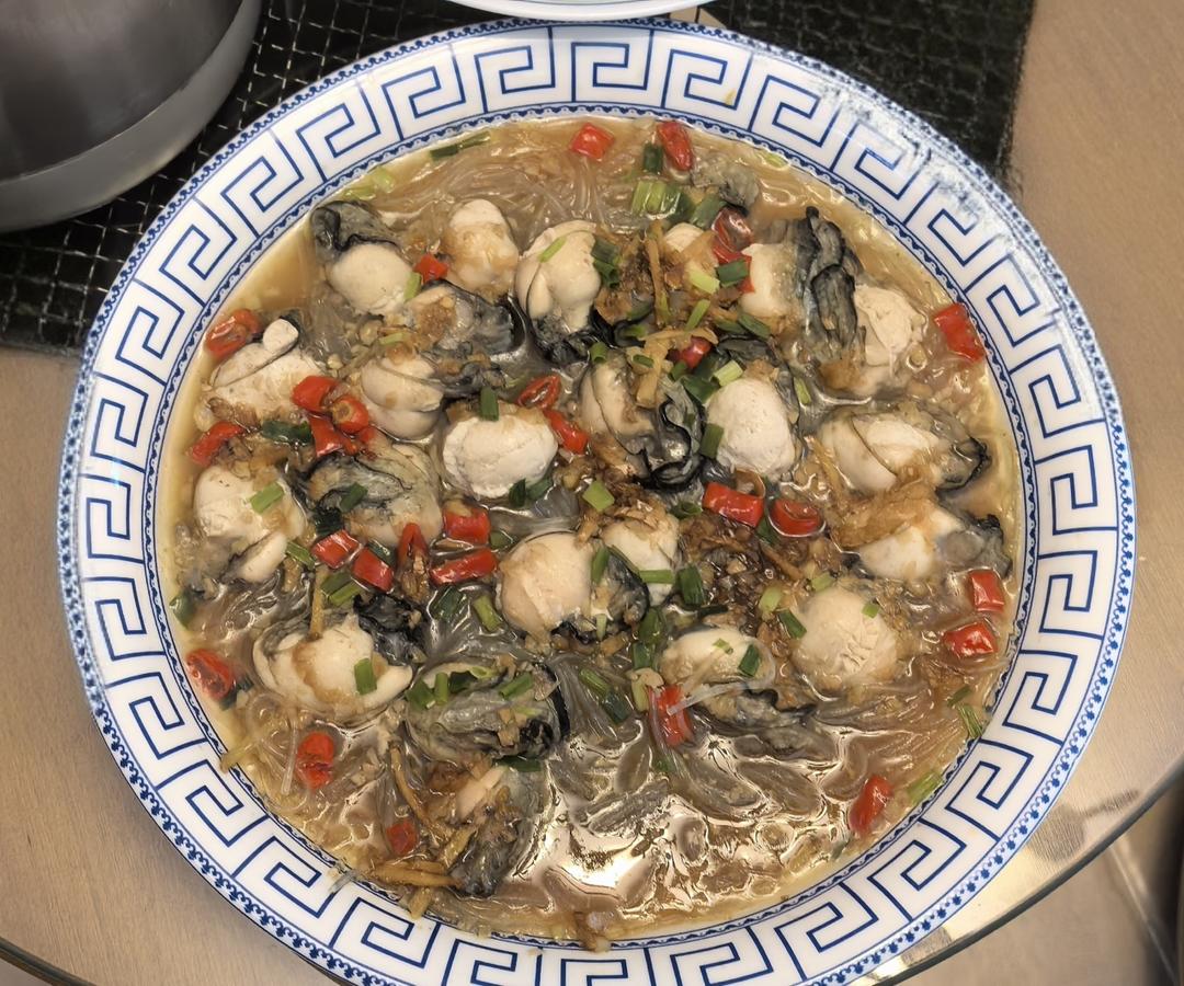 蒜蓉粉丝蒸蚝仔牡蛎肉