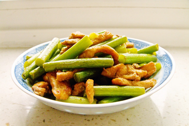 蒜薹炒肉