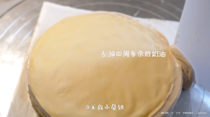 视频【奶茶千层蛋糕·新手也能做出的超薄可丽饼】3分钟学会千层蛋糕、毛巾卷、班戟的做法 步骤9