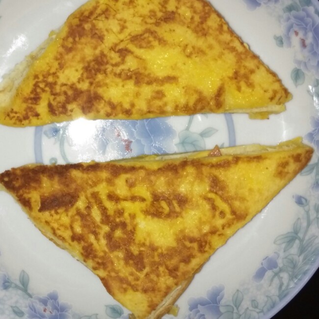 十分钟快手早餐【港式火腿西多士】