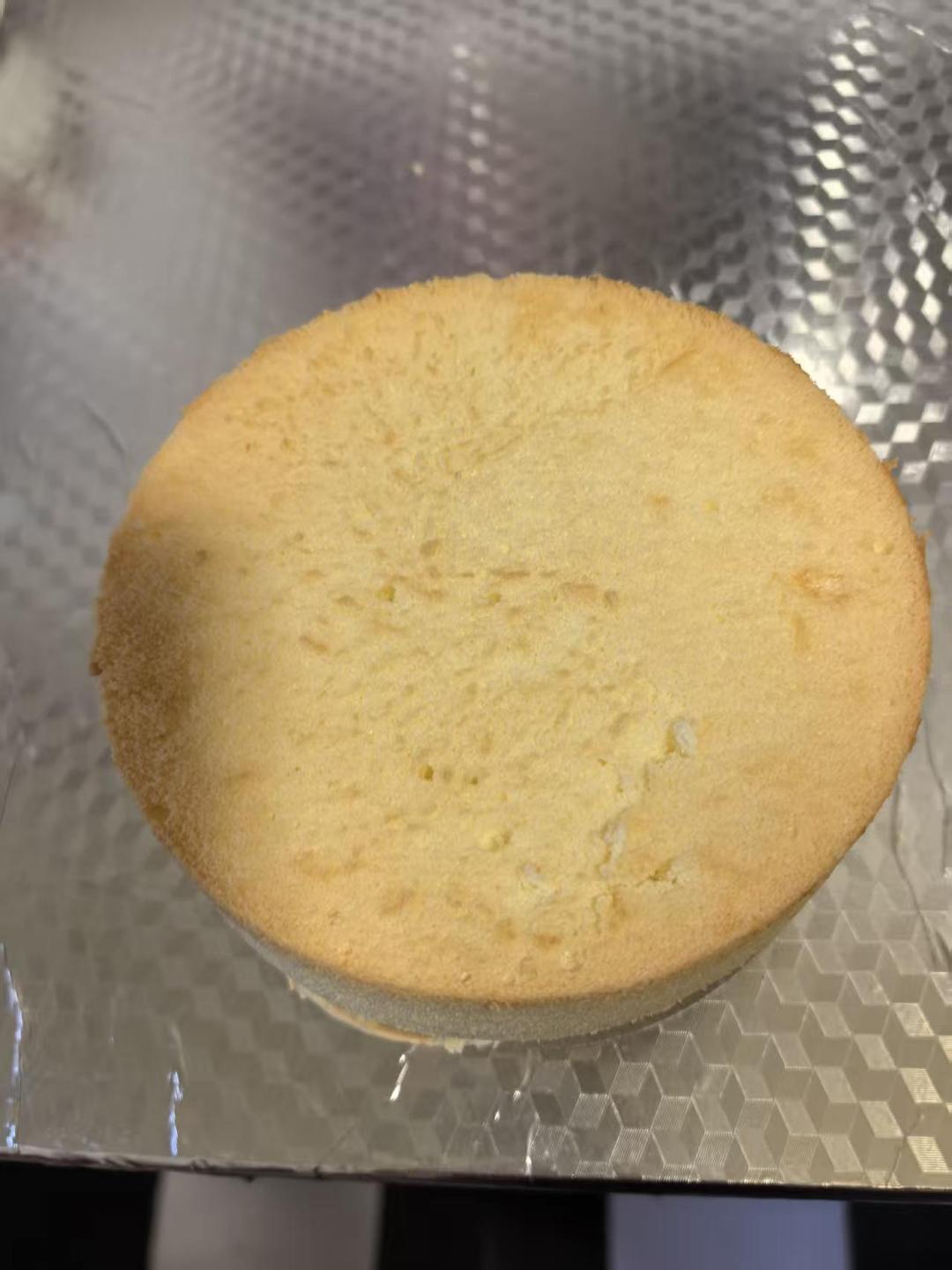 超柔软6寸戚风蛋糕(附8寸配方)零失败 超详细‼️含操作视频