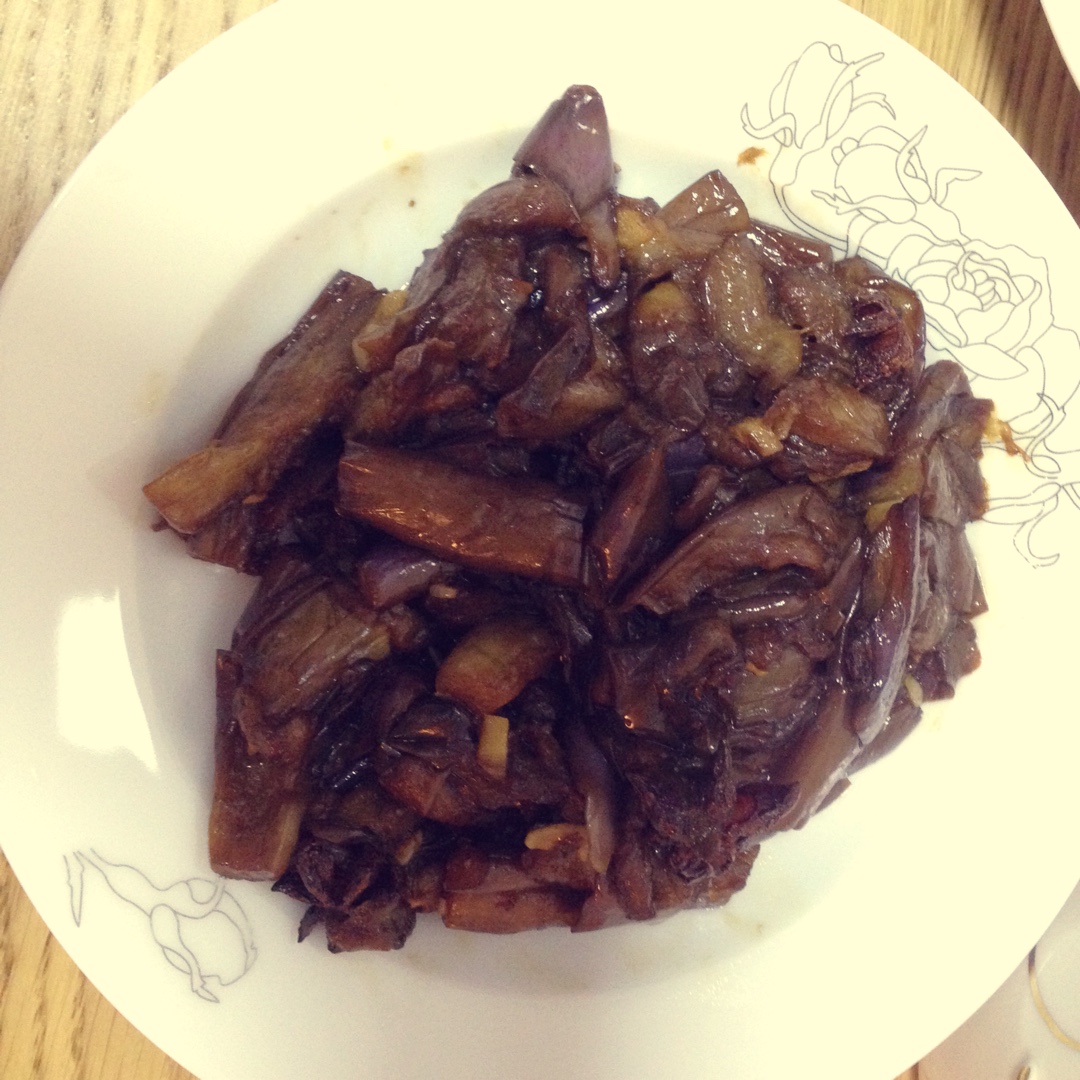 老丁的私房菜-油焖茄子