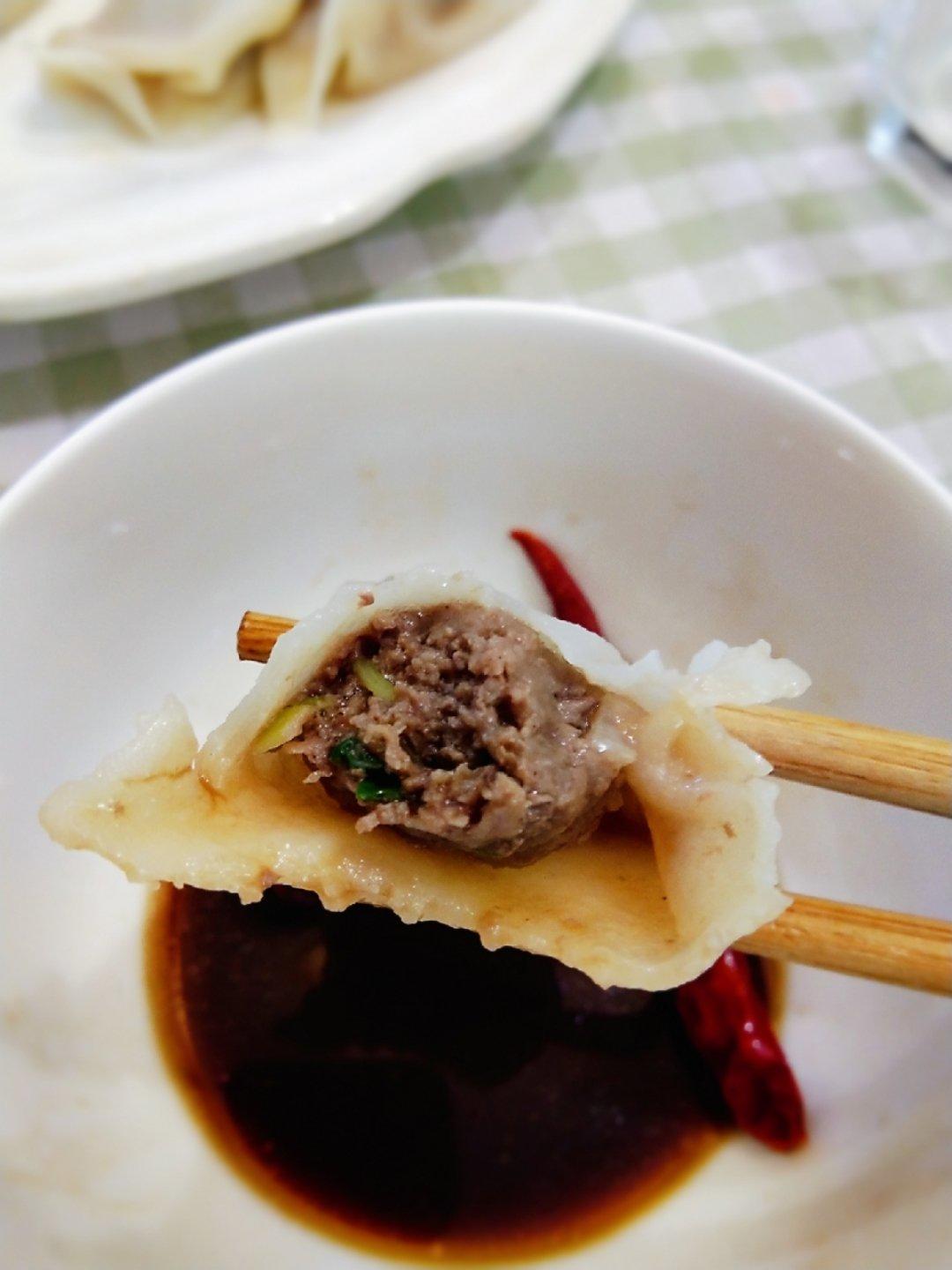 纯手工羊肉水饺