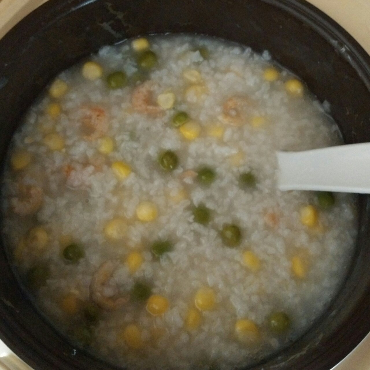 虾仁玉米粥