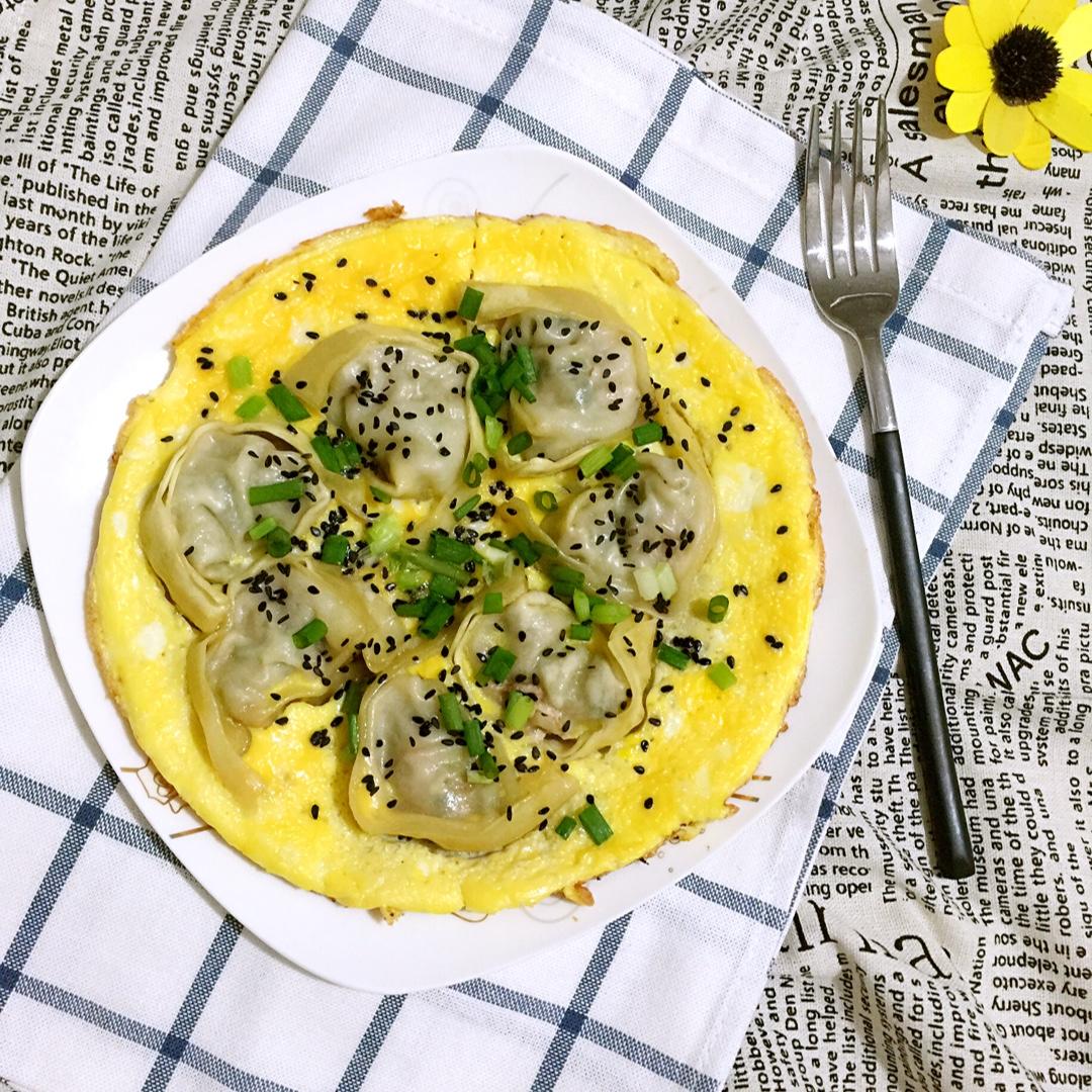 抱蛋煎馄饨