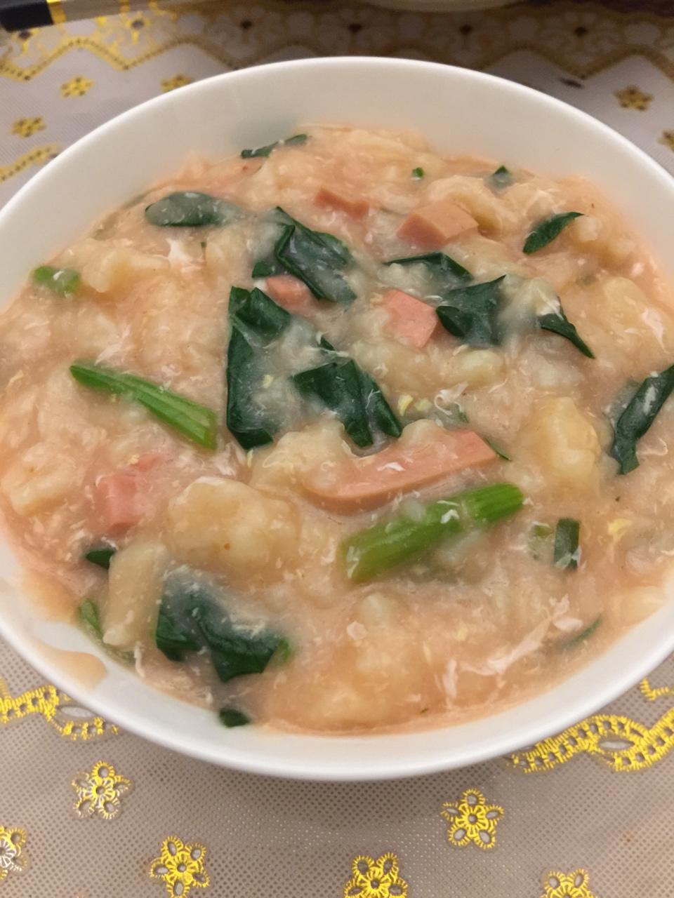 西红柿鸡蛋疙瘩汤