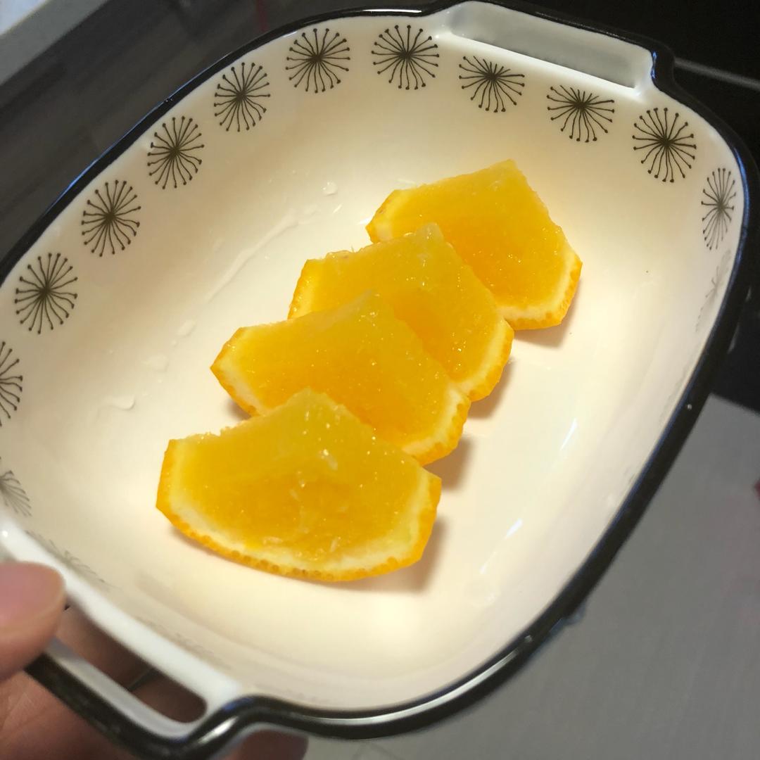 香橙果冻