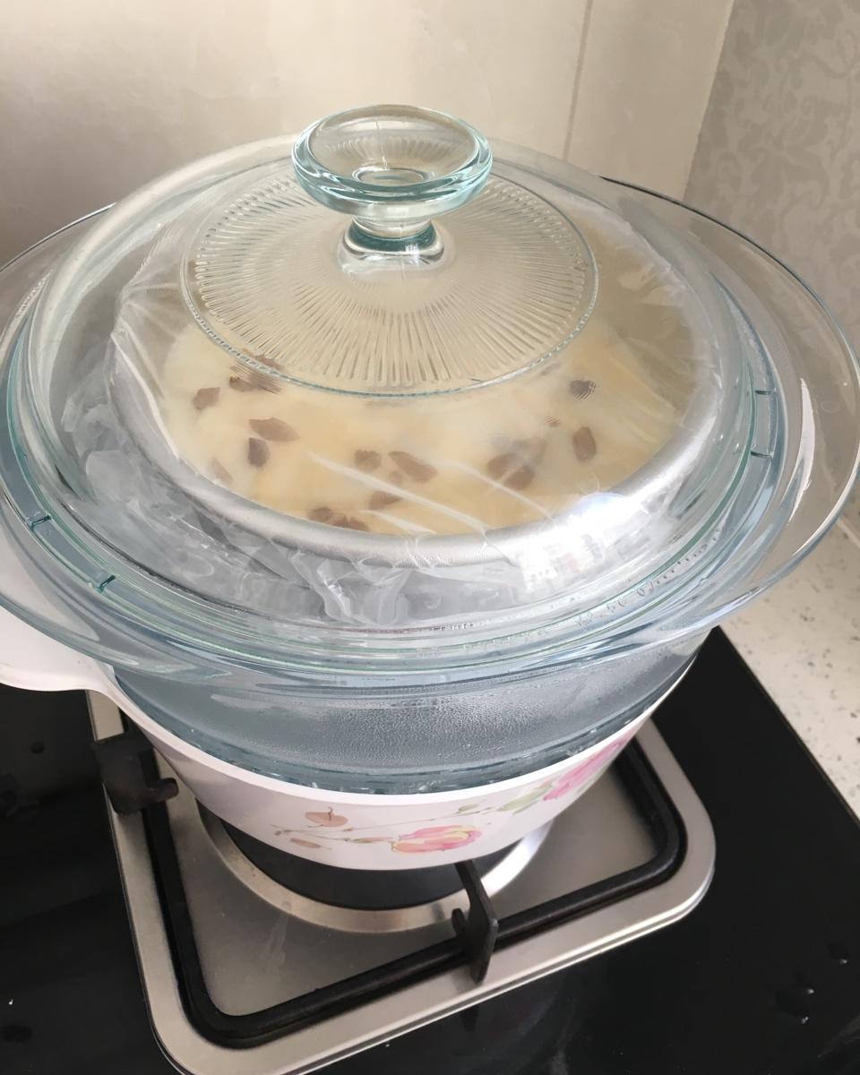 零失败戚风蒸蛋糕（8寸）可做蛋糕胚（另附红丝绒蒸蛋糕做法）