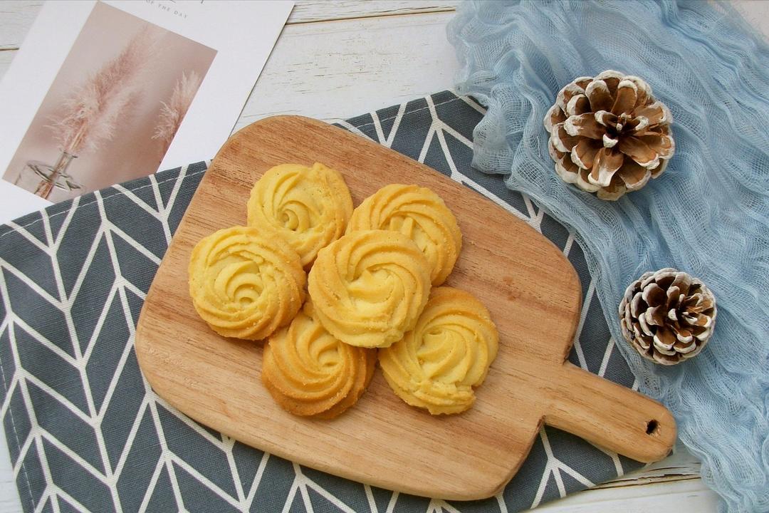 零失败花纹超级立体的黄油曲奇