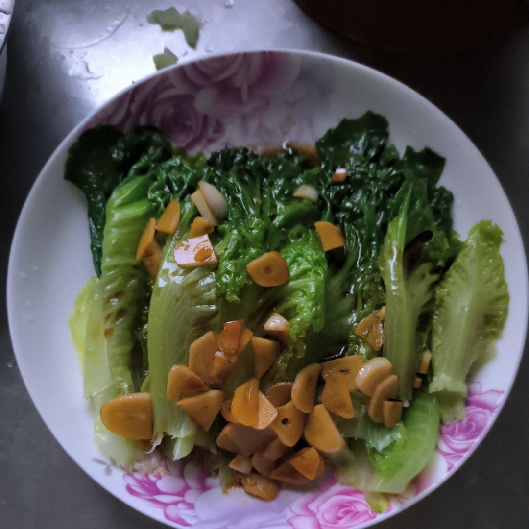 堪比饭店的白灼罗马生菜