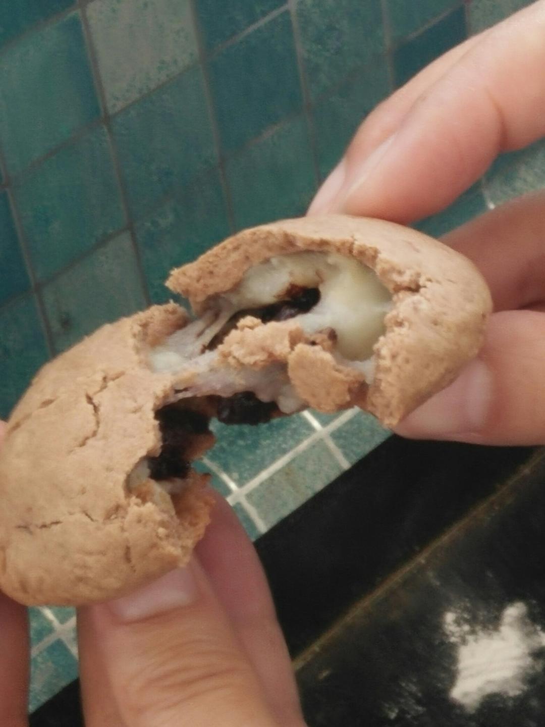 可可/抹茶麻薯夹心软曲奇