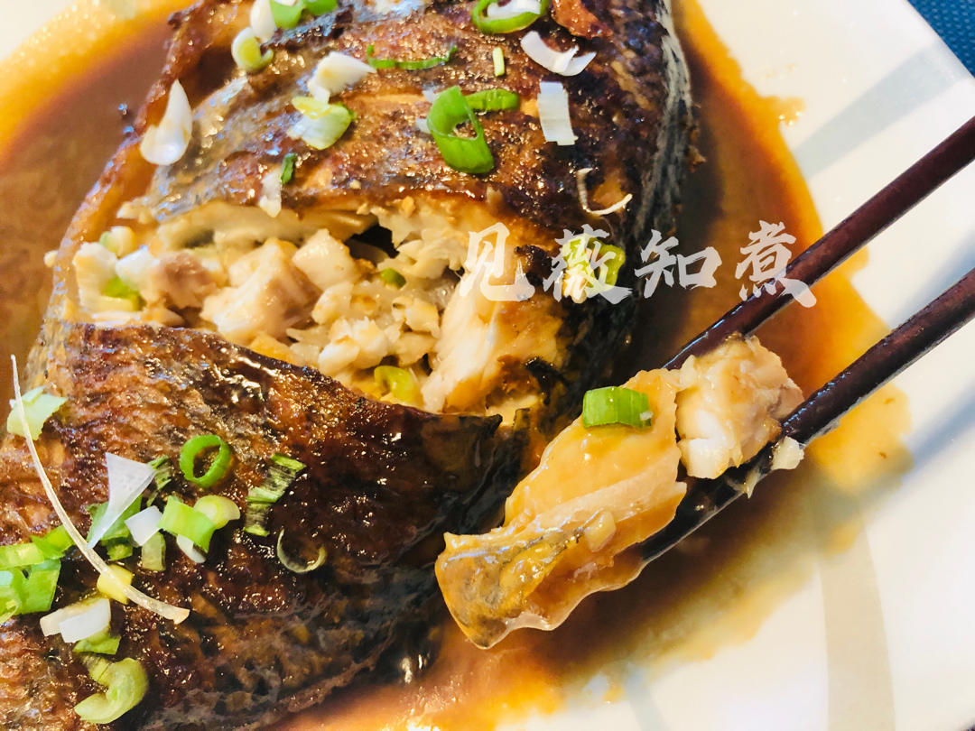 红烧鱼（煎过不腥不溅油）