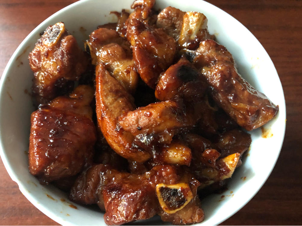 糖醋排骨/糖醋小排（不放油）（12345口诀做出正宗上海本帮）