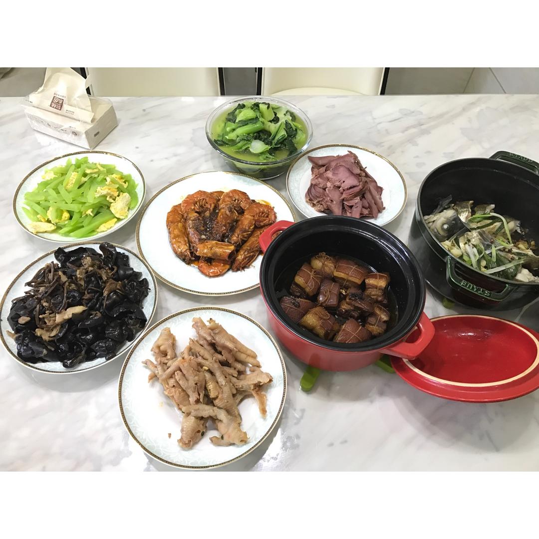 无水焗孔雀开屏鱼——staub珐琅铸铁锅