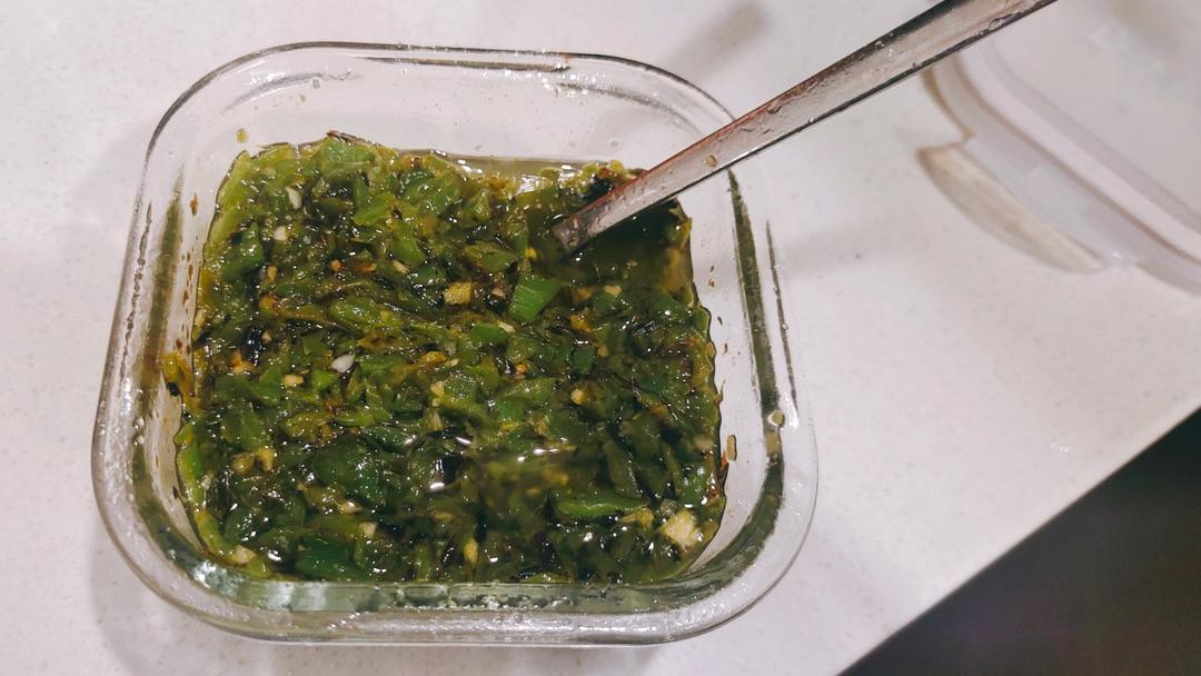 烧椒酱(吃豆花，拌凉菜)