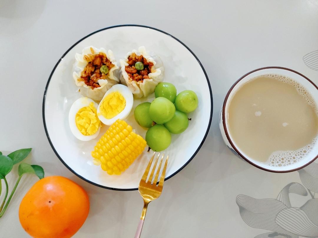 🔥烧麦‼️家常早点囤粮必做❗️肉丁糯米烧麦（饺子皮版.内附视频）