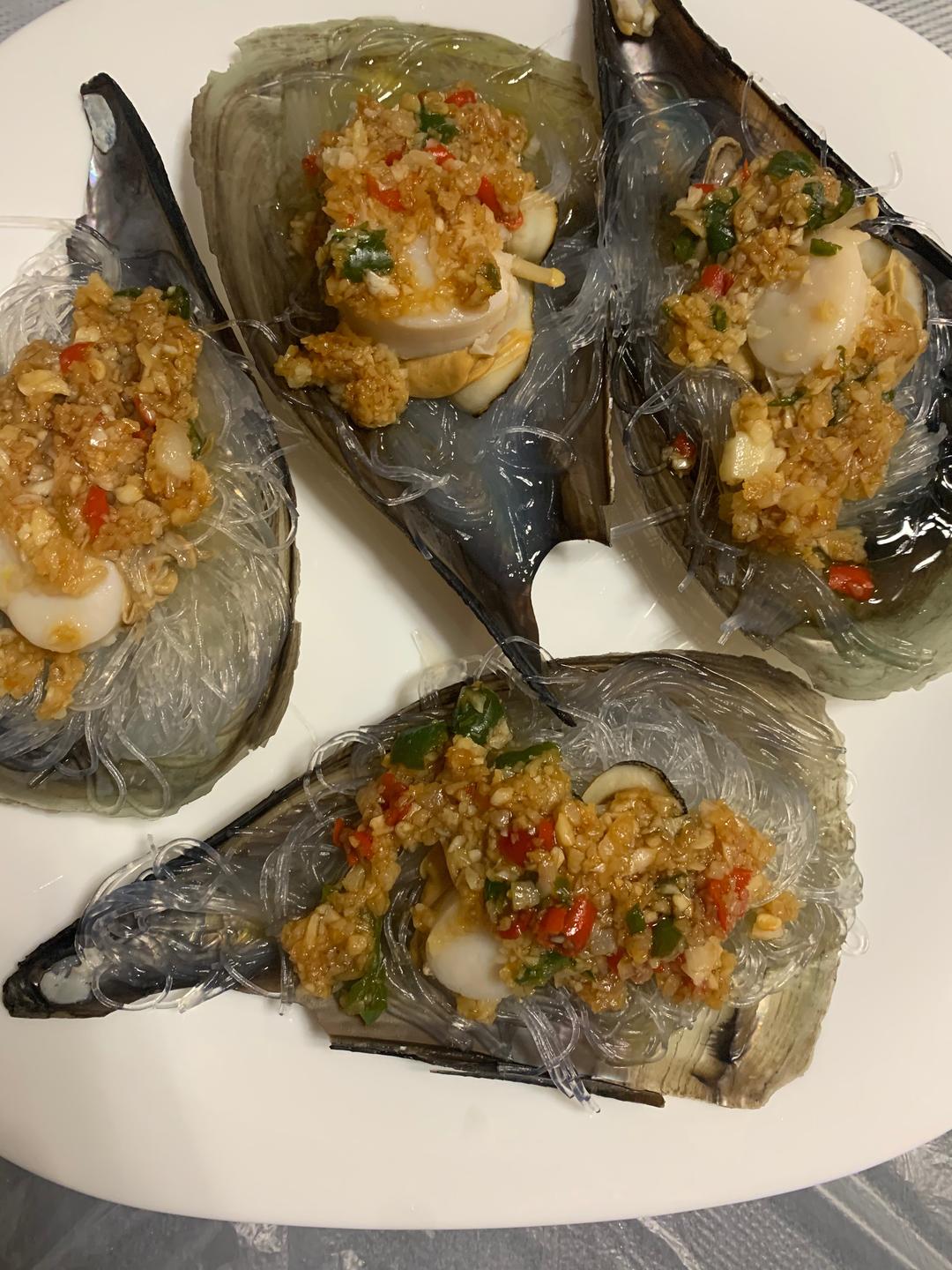 蒜蓉粉丝蒸带子