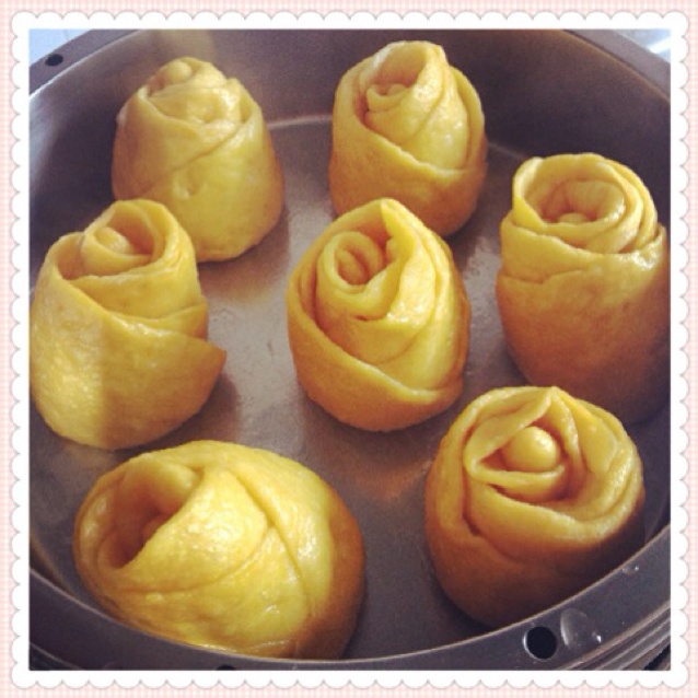 黄玫瑰馒头